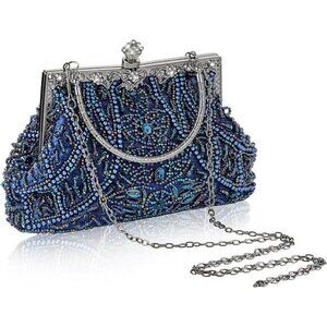 Beaded Clutch Evening Bag